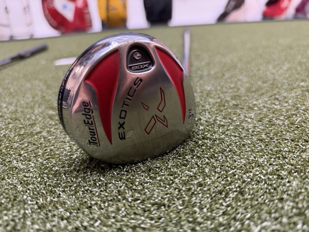 Tour Edge Exotics 3 Wood With Graphite Design X-Quad Regular Flex Shaft LH