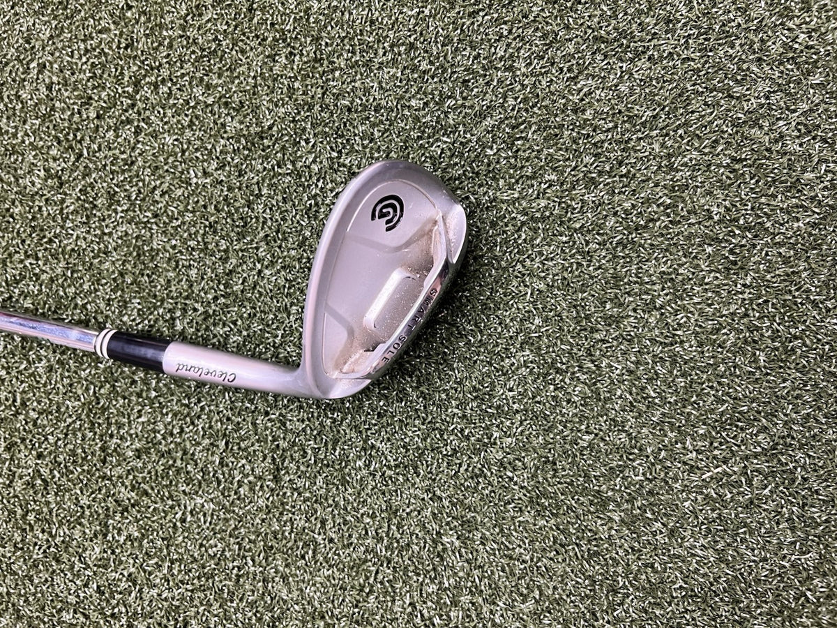 Cleveland Smart Sole Sand Wedge With Cleveland Fraction Wedge Flex Steel Flex