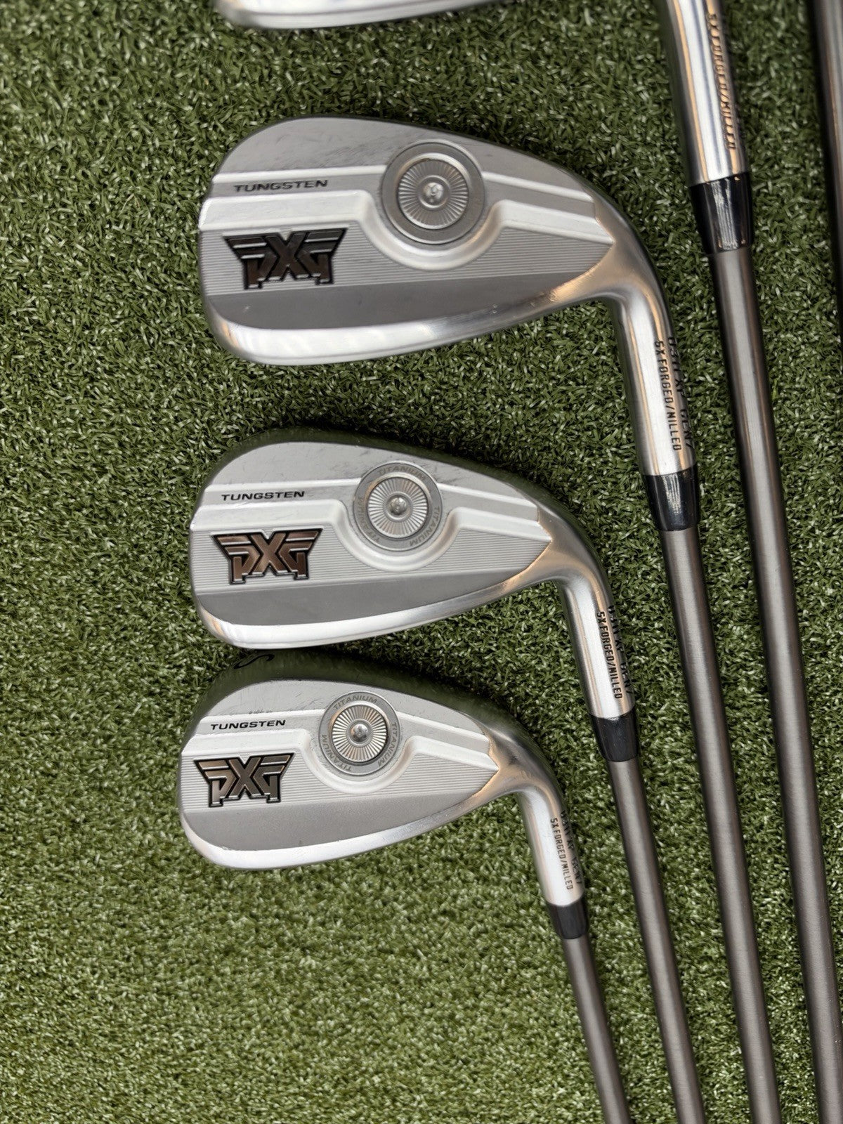 PXG 0311 XP GEN7 Iron Set 5-S With Steelfiber Private Reserve i60 Senior Flex