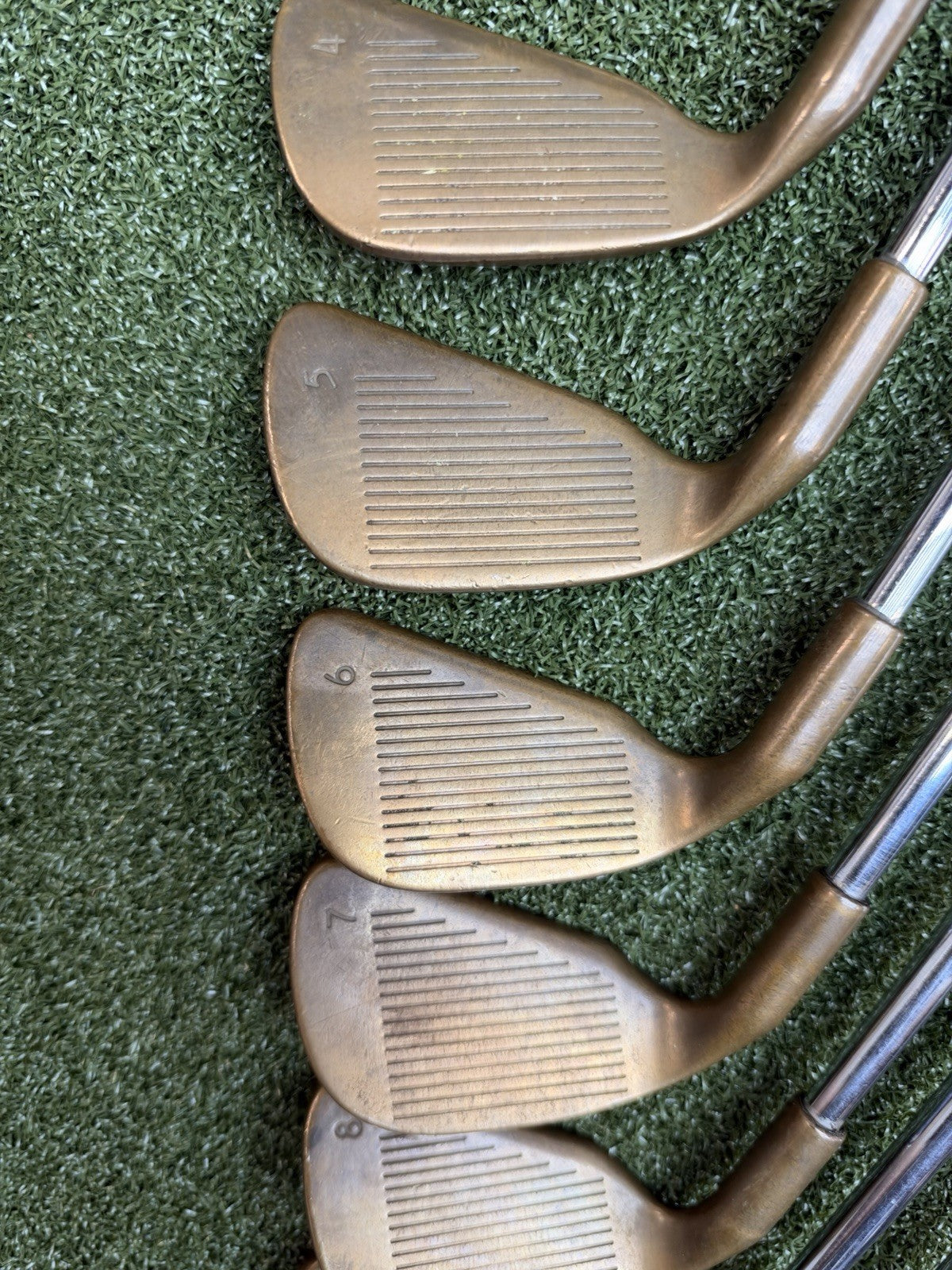 Ping Eye 2 Beryllium Copper Black Dot Iron Set (4-P) With Dynamic Gold X100U