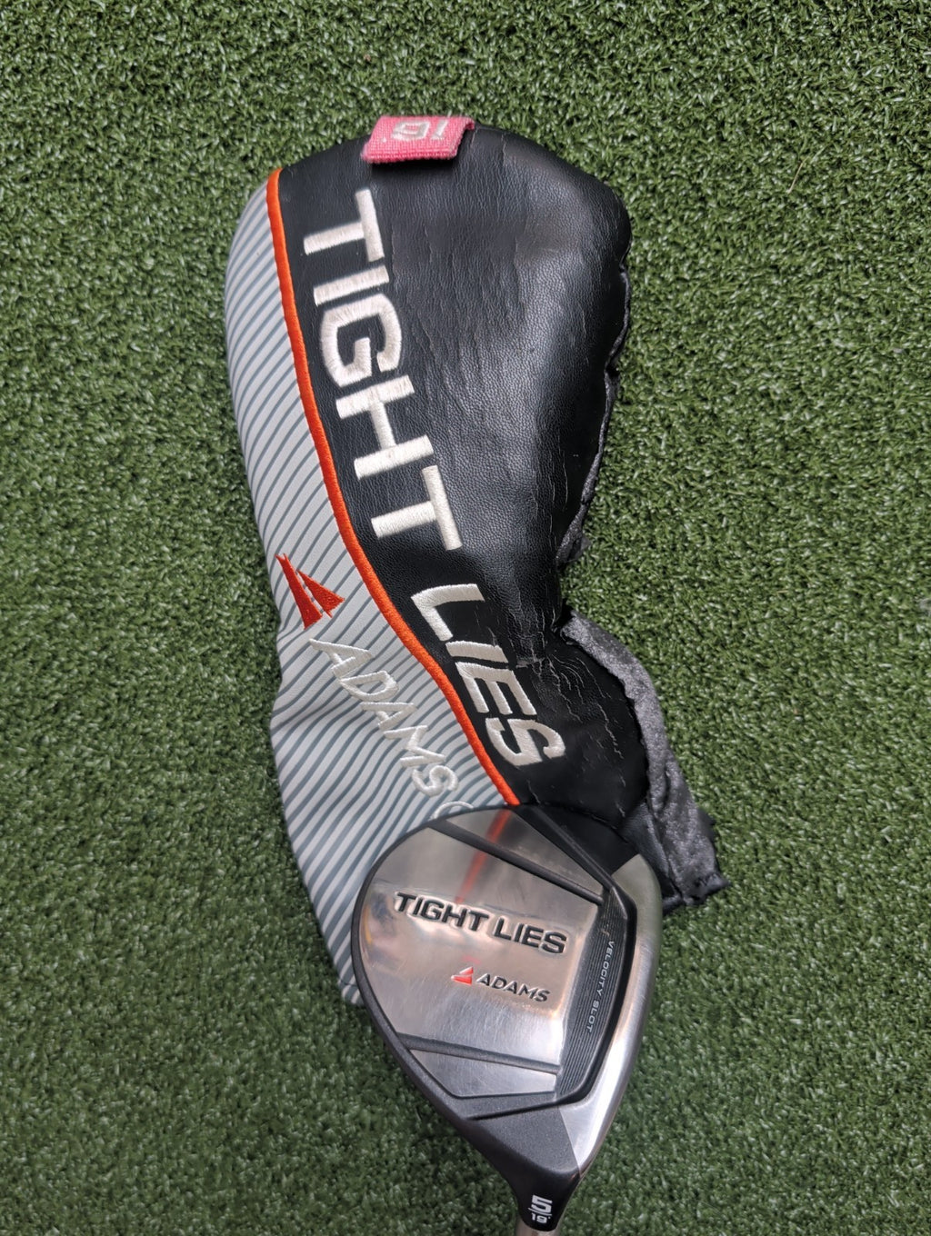 Adams 2021 Tight Lies 19* 5 Wood w/HC - 50g Senior Flex . Right Handed