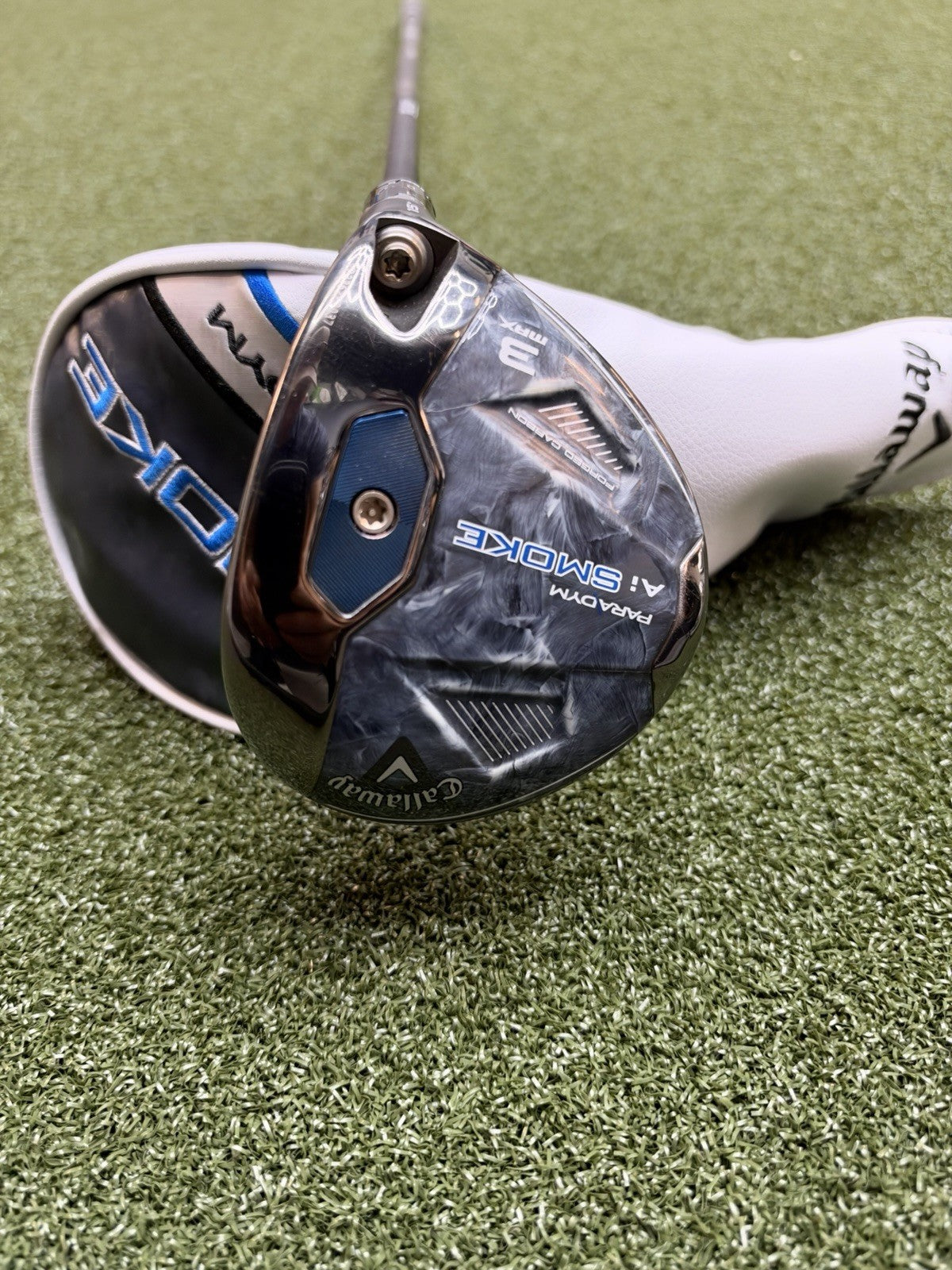 Callaway Ai Smoke Max 15* 3 Wood With Tensei Av 65 Stiff Shaft W/ HC
