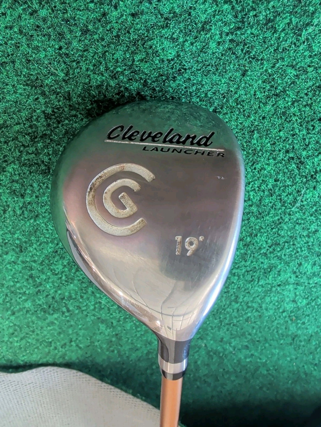 Cleveland Launcher 19 Degree Fairway Wood Regular Flex Graphite 65g Gold Shaft