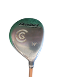 Cleveland Launcher 19 Degree Fairway Wood Regular Flex Graphite 65g Gold Shaft