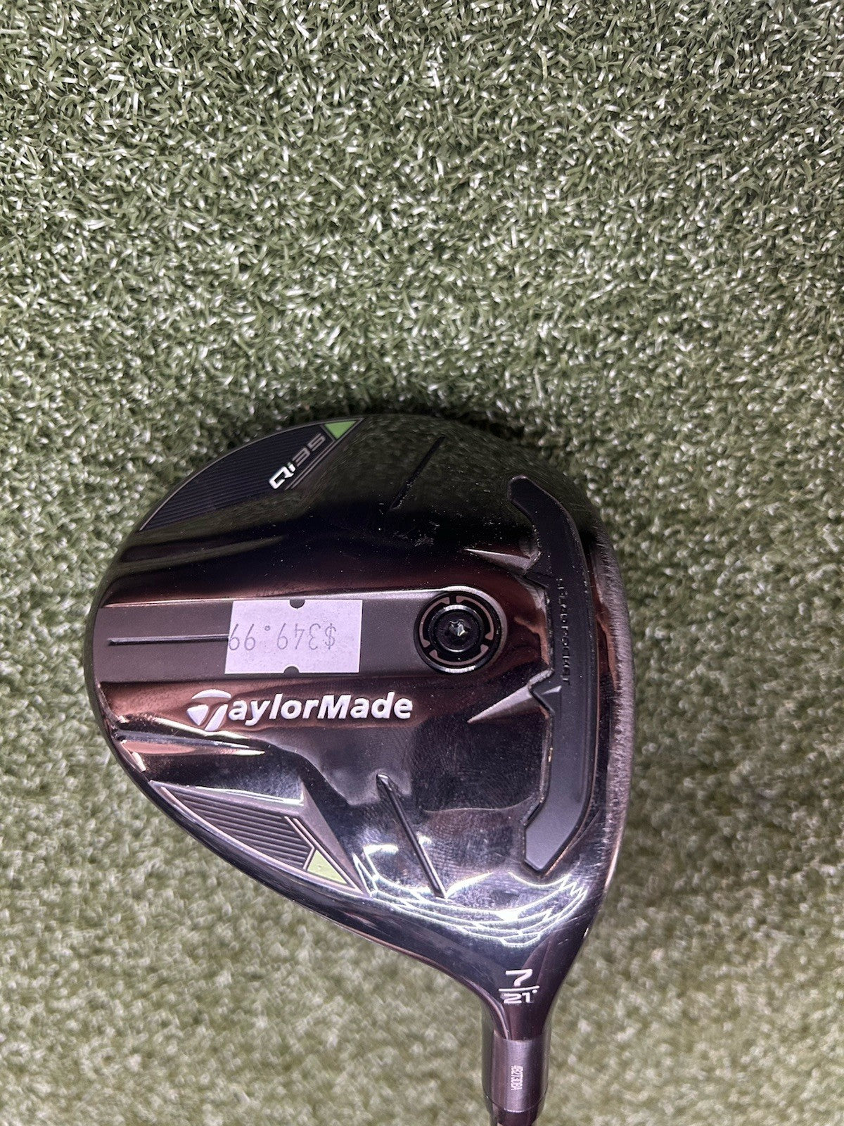 Taylormade Qi35 7 Fairway Wood Tiger Woods Tour Ad Shaft Vf-8 X-stiff
