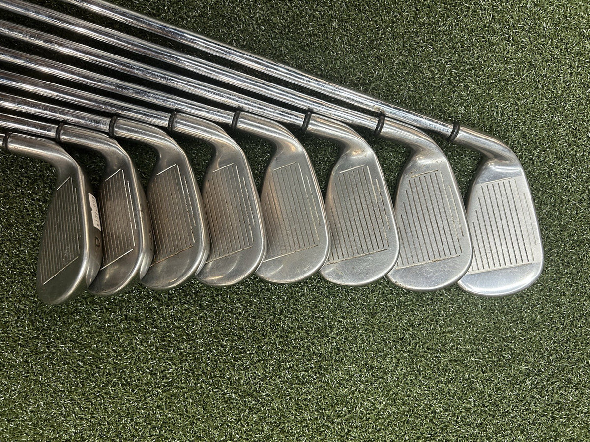 2003 CALLAWAY STEELHEAD X16 PRO SERIES IRON SET 3-PW TOUR REGULAR RIFLE CONSTANT