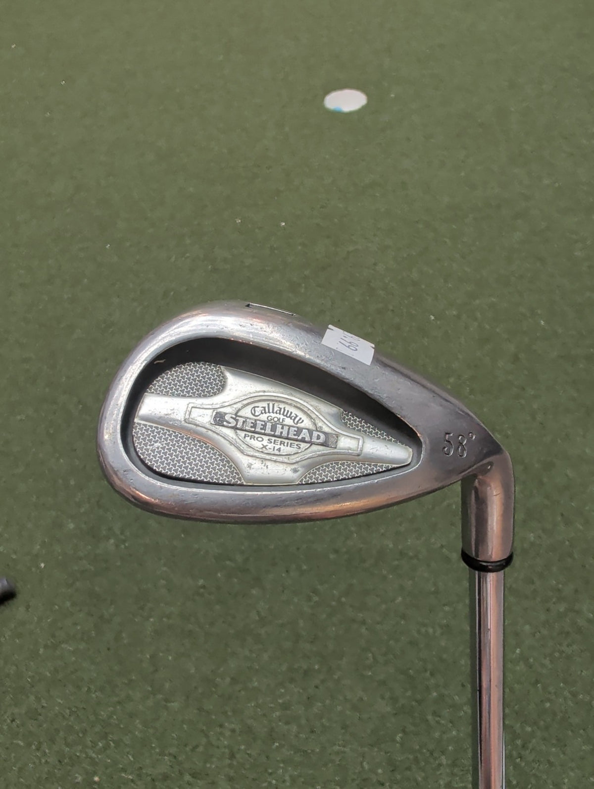Callaway Steelhead X-14 Lob Wedge 58°. Wedge Flex. Right Handed