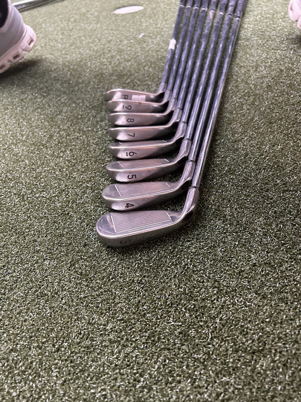 2003 CALLAWAY STEELHEAD X16 PRO SERIES IRON SET 3-PW TOUR REGULAR RIFLE CONSTANT