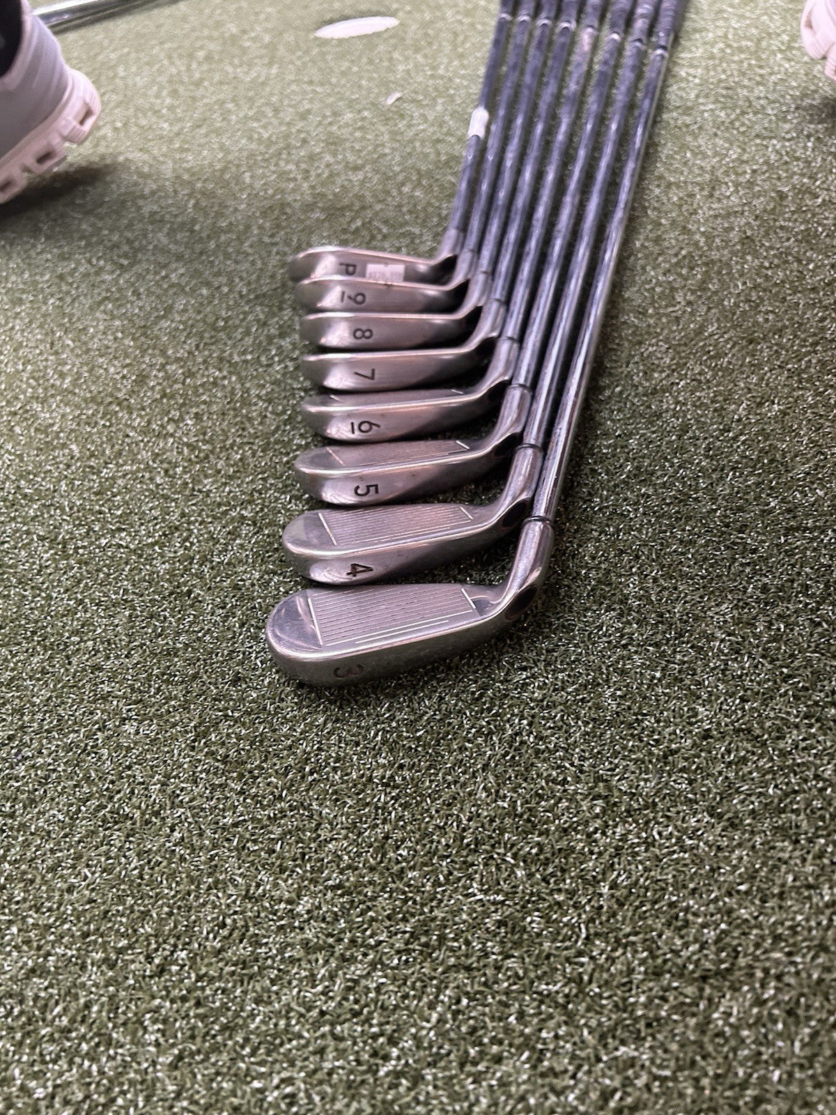 2003 CALLAWAY STEELHEAD X16 PRO SERIES IRON SET 3-PW TOUR REGULAR RIFLE CONSTANT
