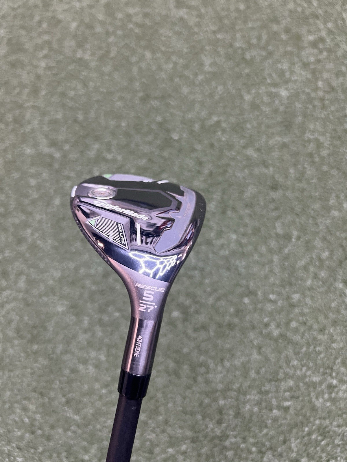 TaylorMade Qi35 Max Lite Rescue 5 Hybrid RH 27° Vanquish 5 R2 Senior Flex
