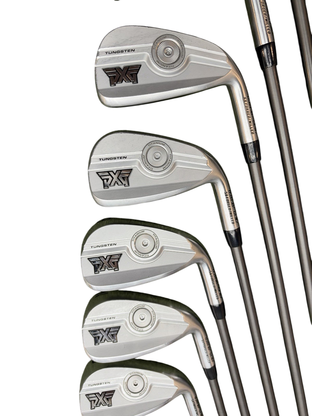 PXG 0311 XP GEN7 Iron Set 5-S With Steelfiber Private Reserve i60 Senior Flex