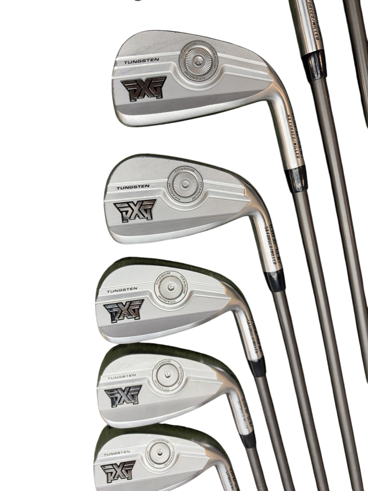 PXG 0311 XP GEN7 Iron Set 5-S With Steelfiber Private Reserve i60 Senior Flex