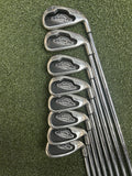 2003 CALLAWAY STEELHEAD X16 PRO SERIES IRON SET 3-PW TOUR REGULAR RIFLE CONSTANT