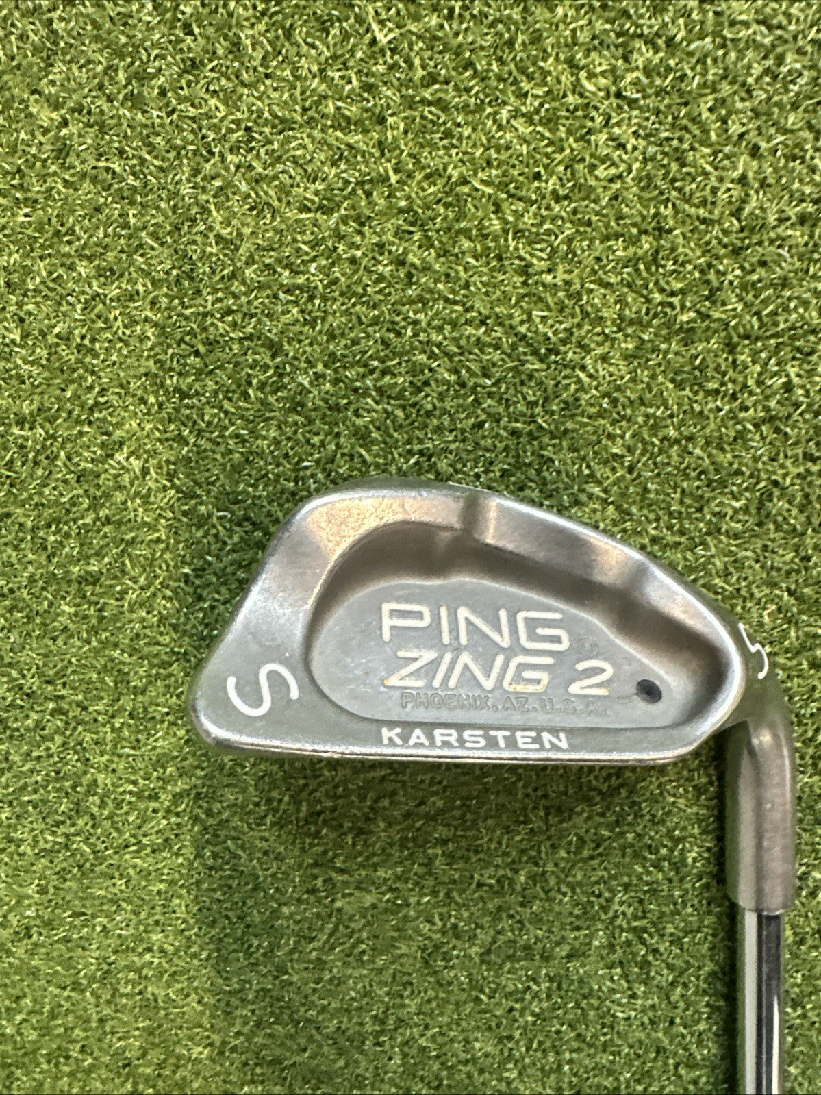 Ping Sing 2 Sand Wedge Right Hand Regular Flex Black Dot 