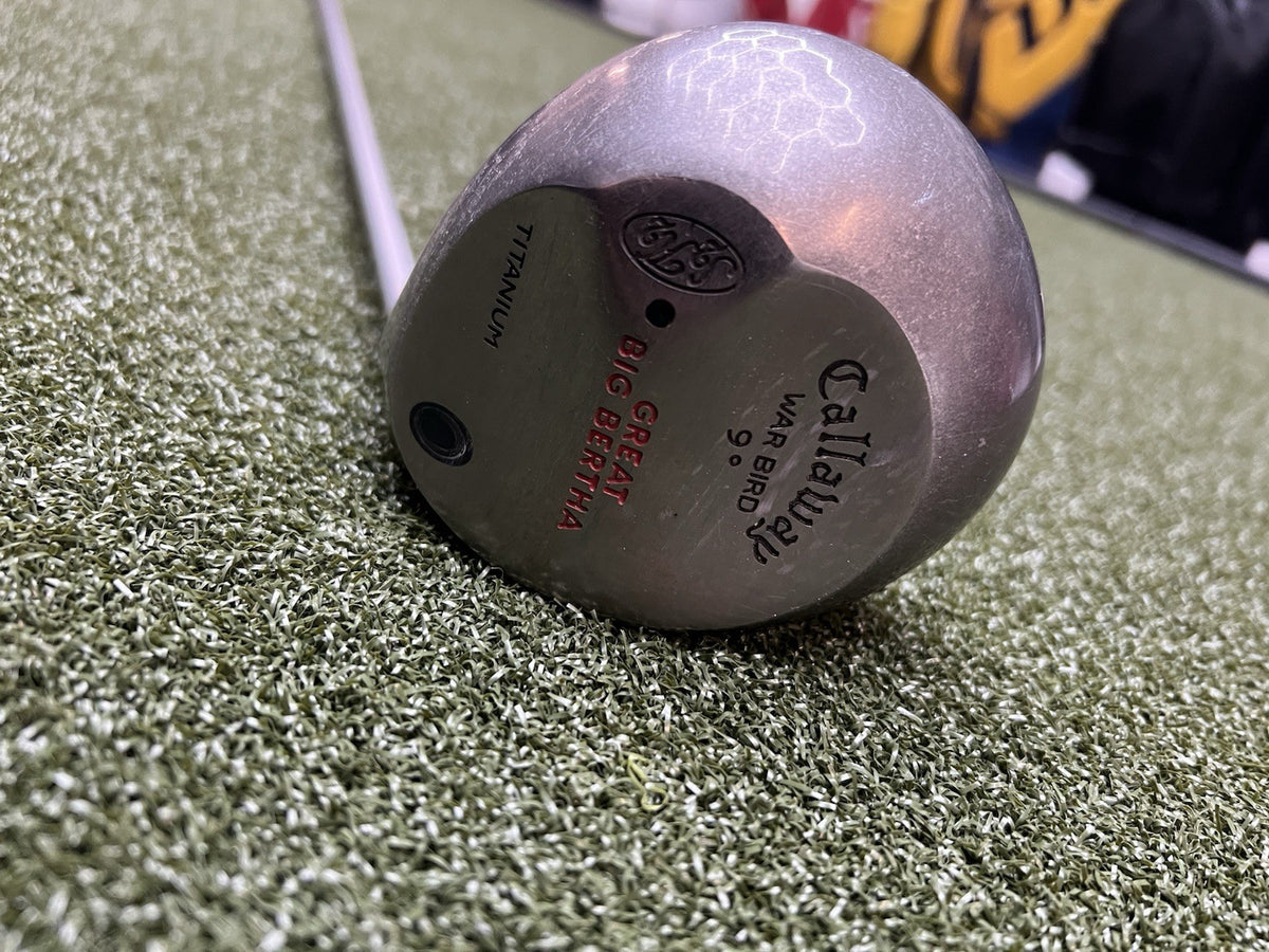 RH Callaway Great Big Bertha War Bird 9 Degree Driver BB UL Firm Flex Shaft