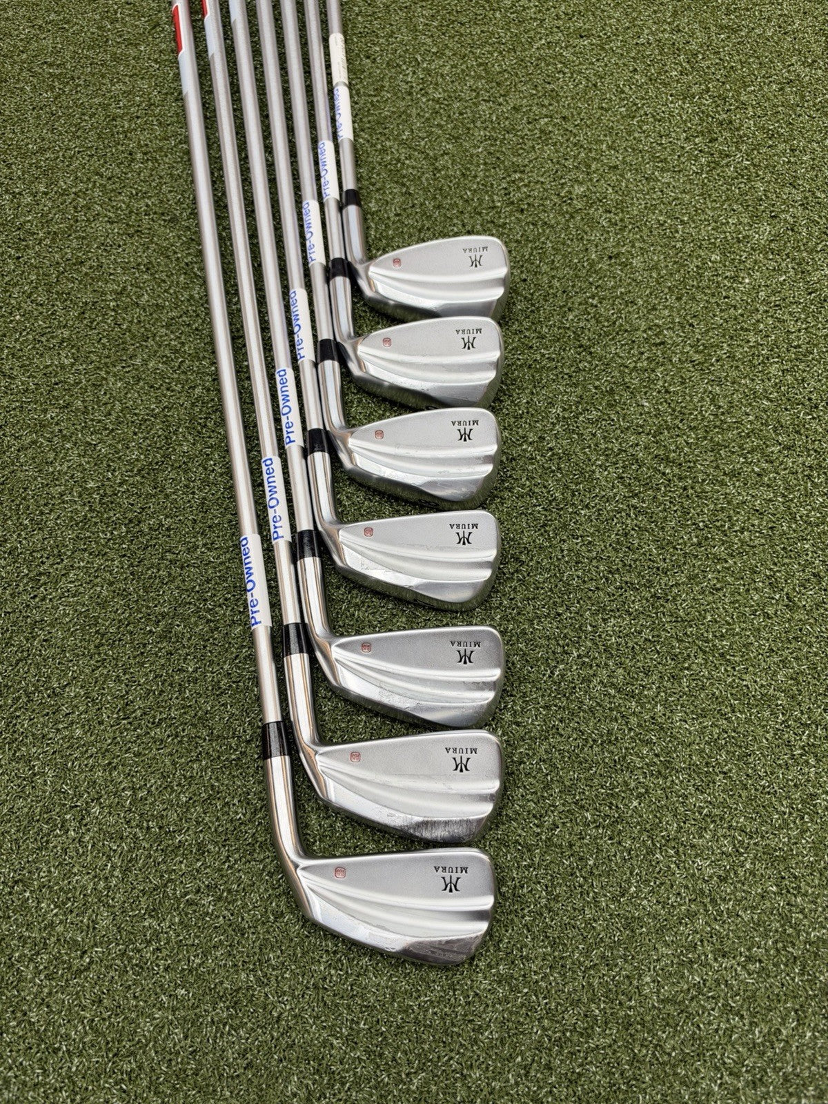 Miura KM-700 Iron Set 4-P With KBS Tour C-Taper Lite 110 Stiff Shafts 
