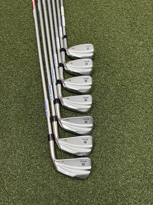Miura KM-700 Iron Set 4-P With KBS Tour C-Taper Lite 110 Stiff Shafts 