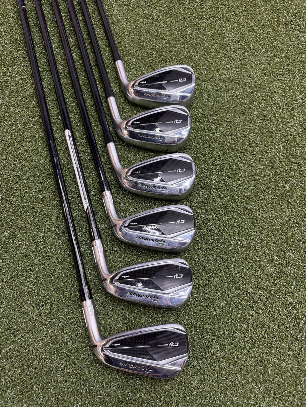 Taylormade Qi HL Iron Set (6-A) With Ventus TR Blue 6-R Regular Flex
