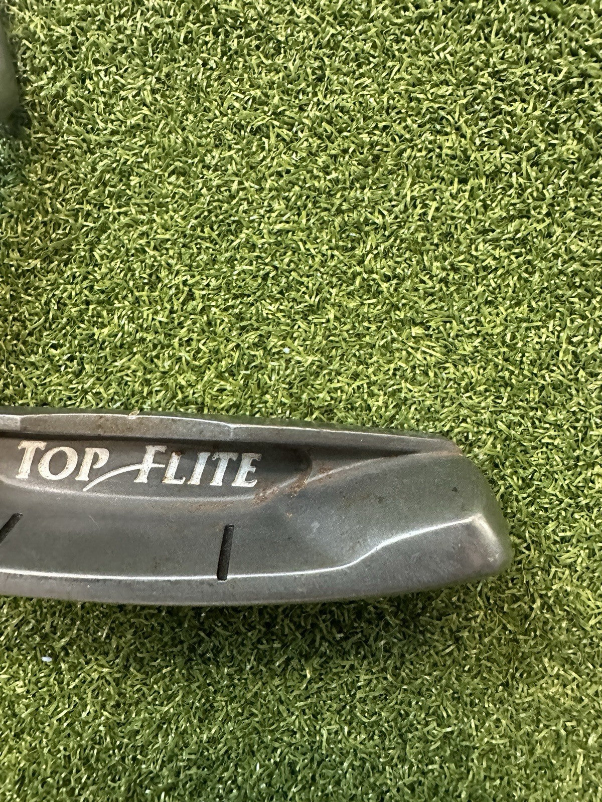 TOP FLITE TF-1 Putter Steel Shaft Face Balanced Milled Face  35"
