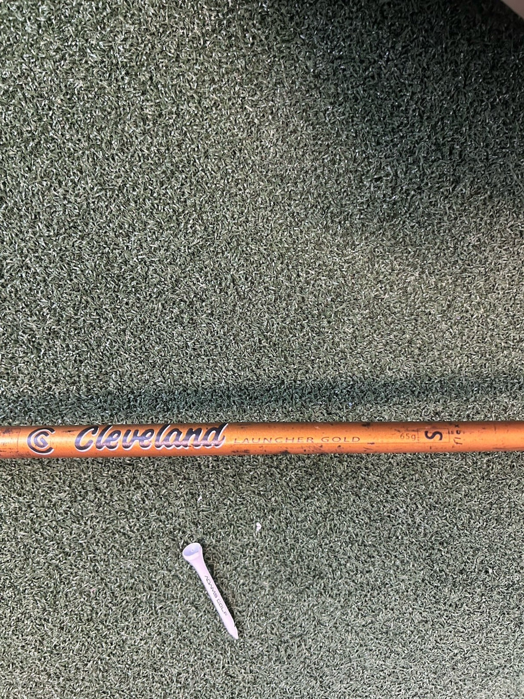 CLEVELAND Launcher 3 Wood 15° RH LAUNCHER GOLD 65g Regular Graphite w/ Cover