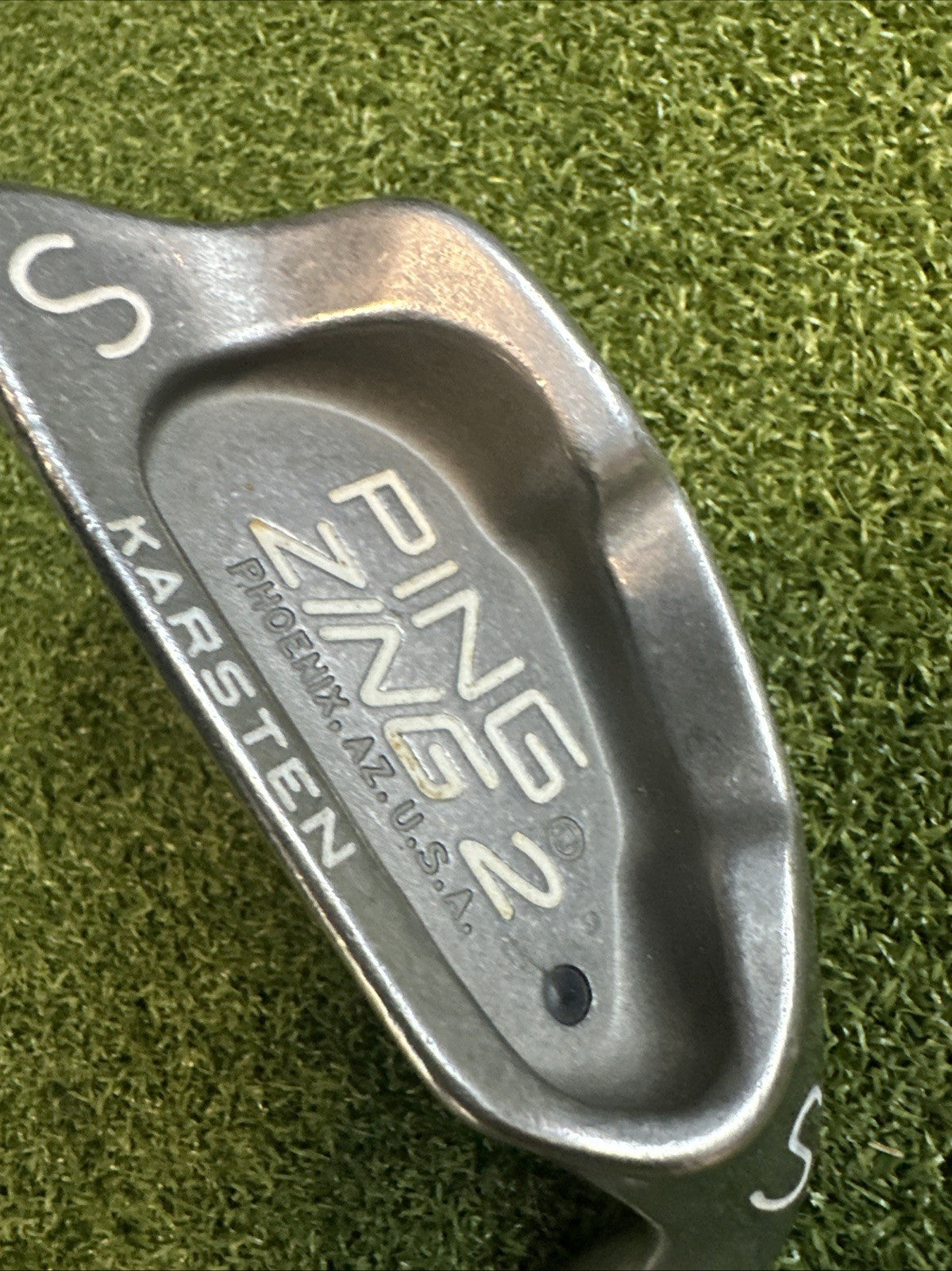 Ping Sing 2 Sand Wedge Right Hand Regular Flex Black Dot 