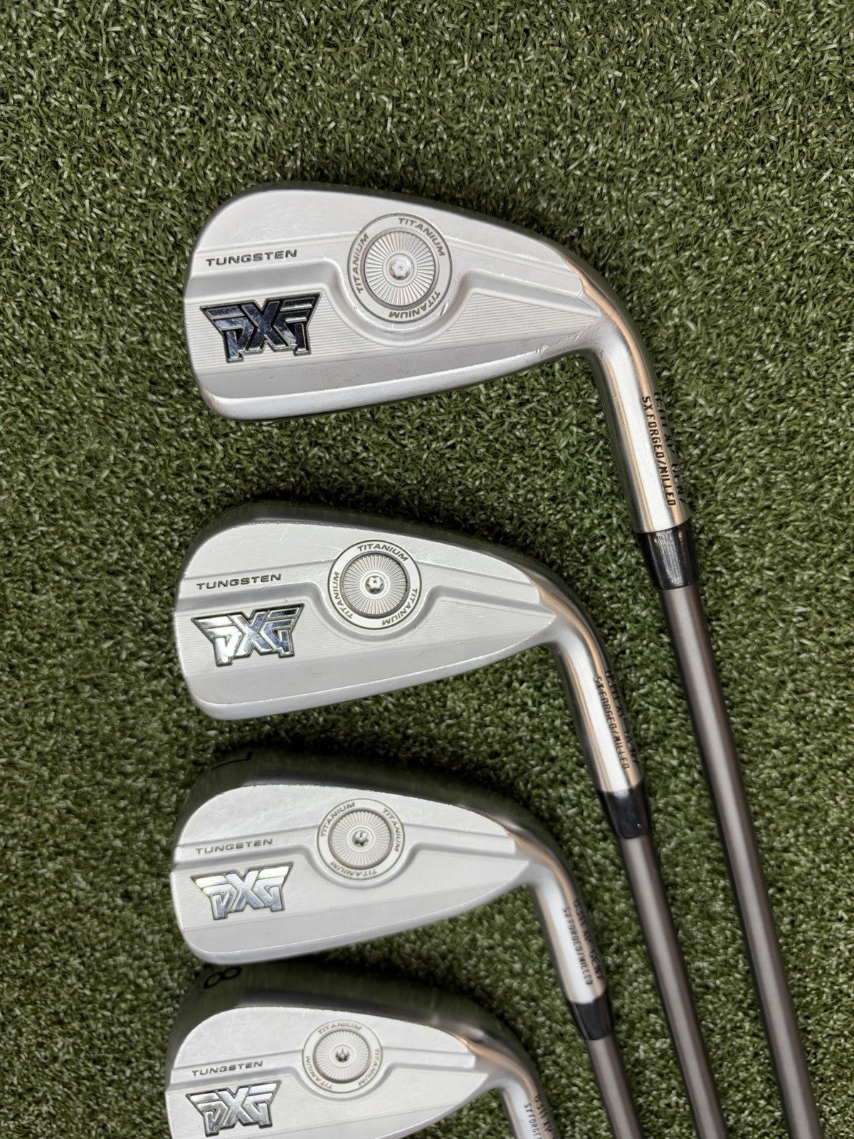 PXG 0311 XP GEN7 Iron Set 5-S With Steelfiber Private Reserve i60 Senior Flex