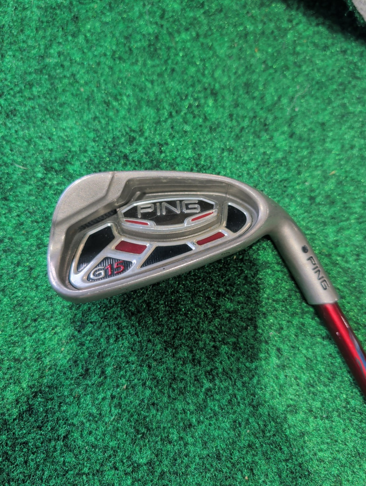 Ping G15 7 Iron Black Dot Regular Flex