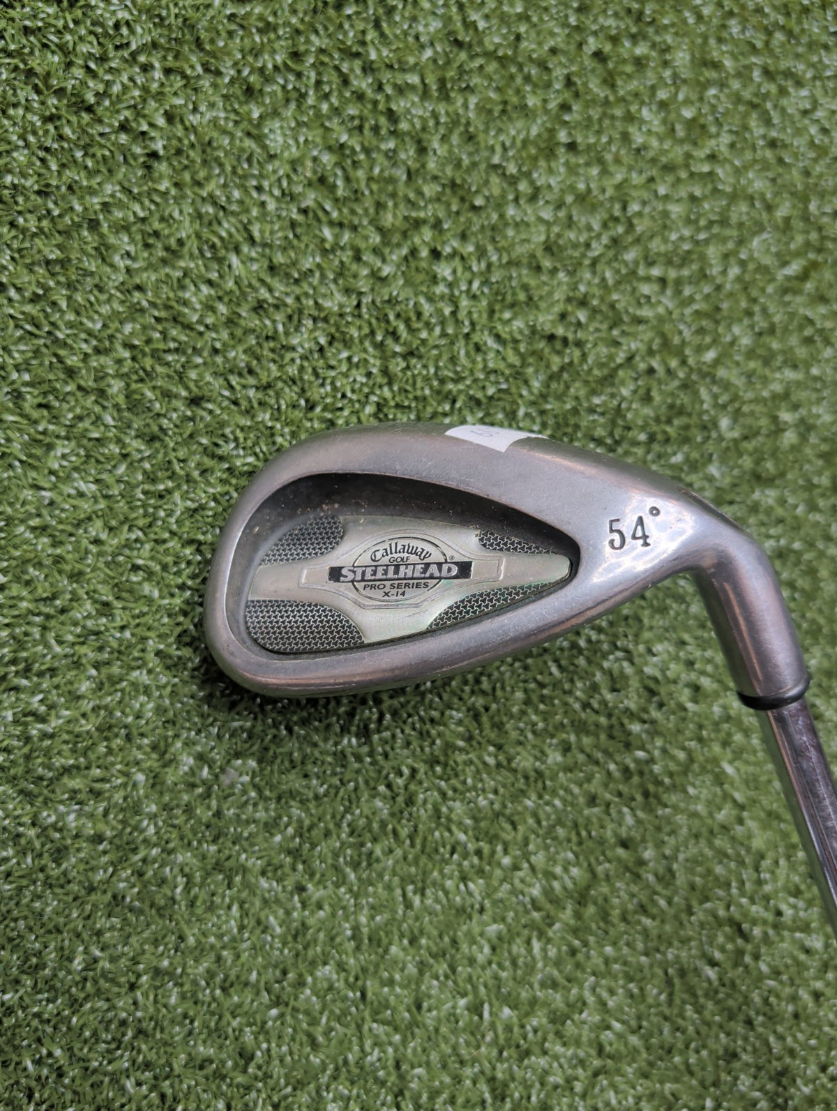 Callaway Steelhead X-14 54° Sand Wedge. Wedge Flex. Right Handed
