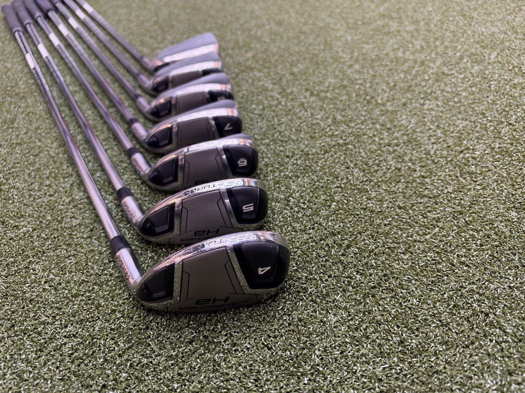 Cleveland Launcher HB Turbo Iron Set (4-P) With Dynamic Gold R300 Shafts