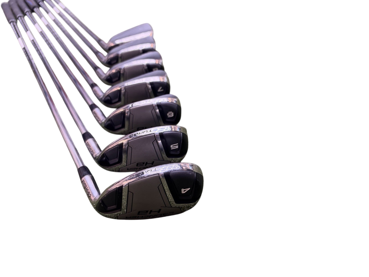 Cleveland Launcher HB Turbo Iron Set (4-P) With Dynamic Gold R300 Shafts
