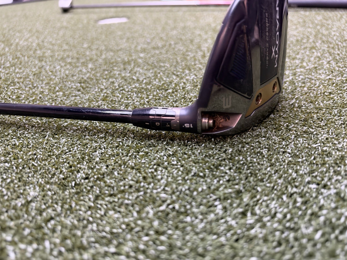 Callaway Paradym X 3 Wood With Hzrdus Smoke RDX Regular Flex Shaft 