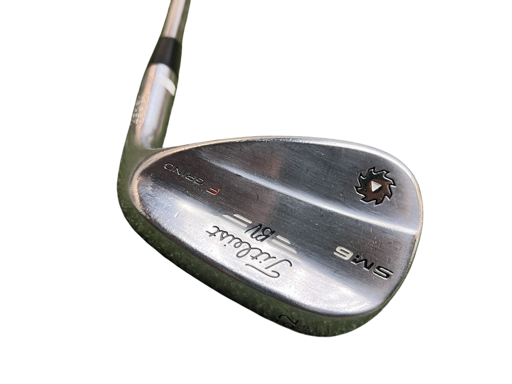 Titleist Vokey SM6 52 Degree F Grind With Stock Wedge Flex Shaft 
