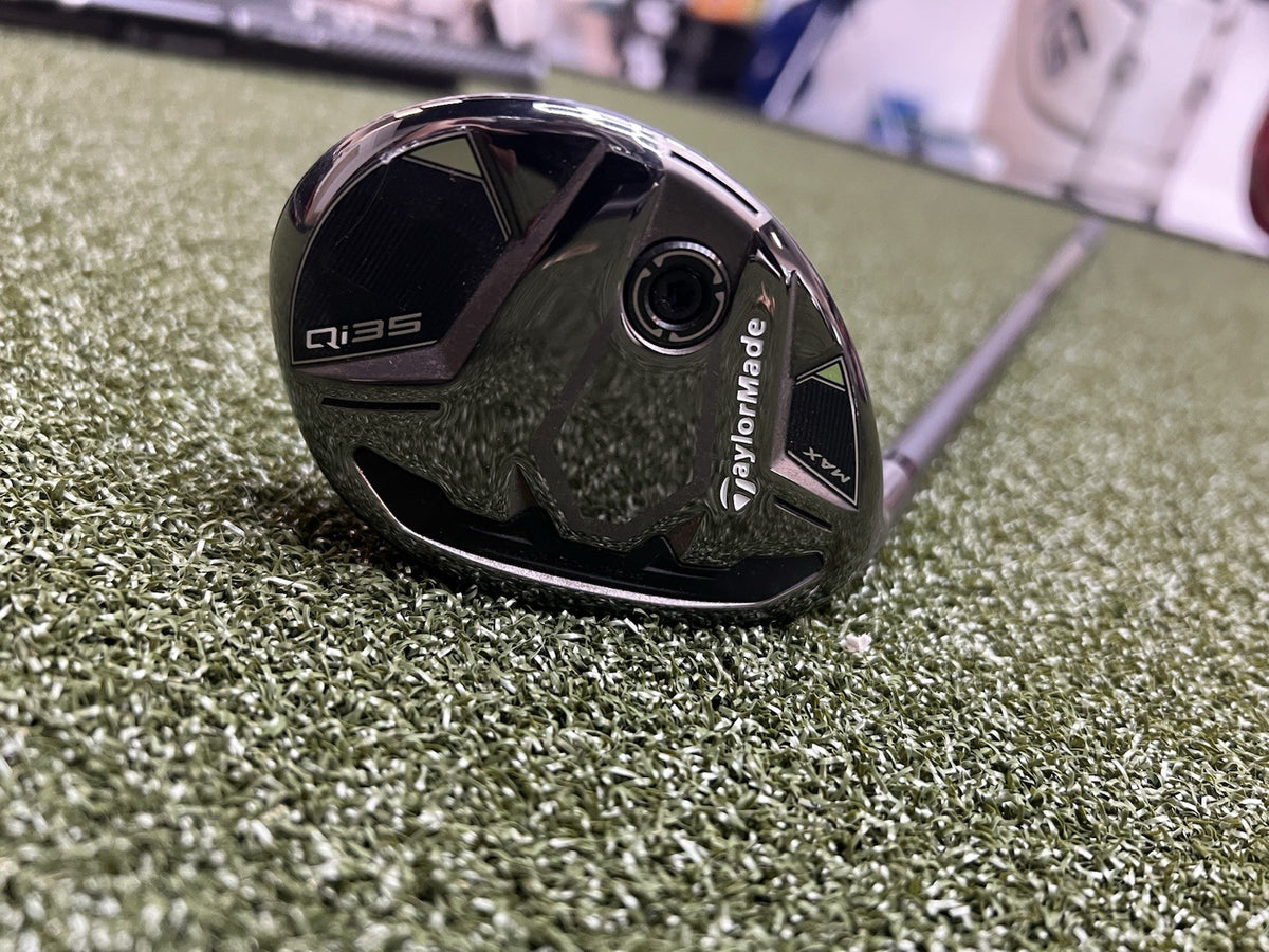 Taylormade Qi35 Max Rescue 4 Hybrid With Fujikura Air Speeder 60 Stiff Shaft LH