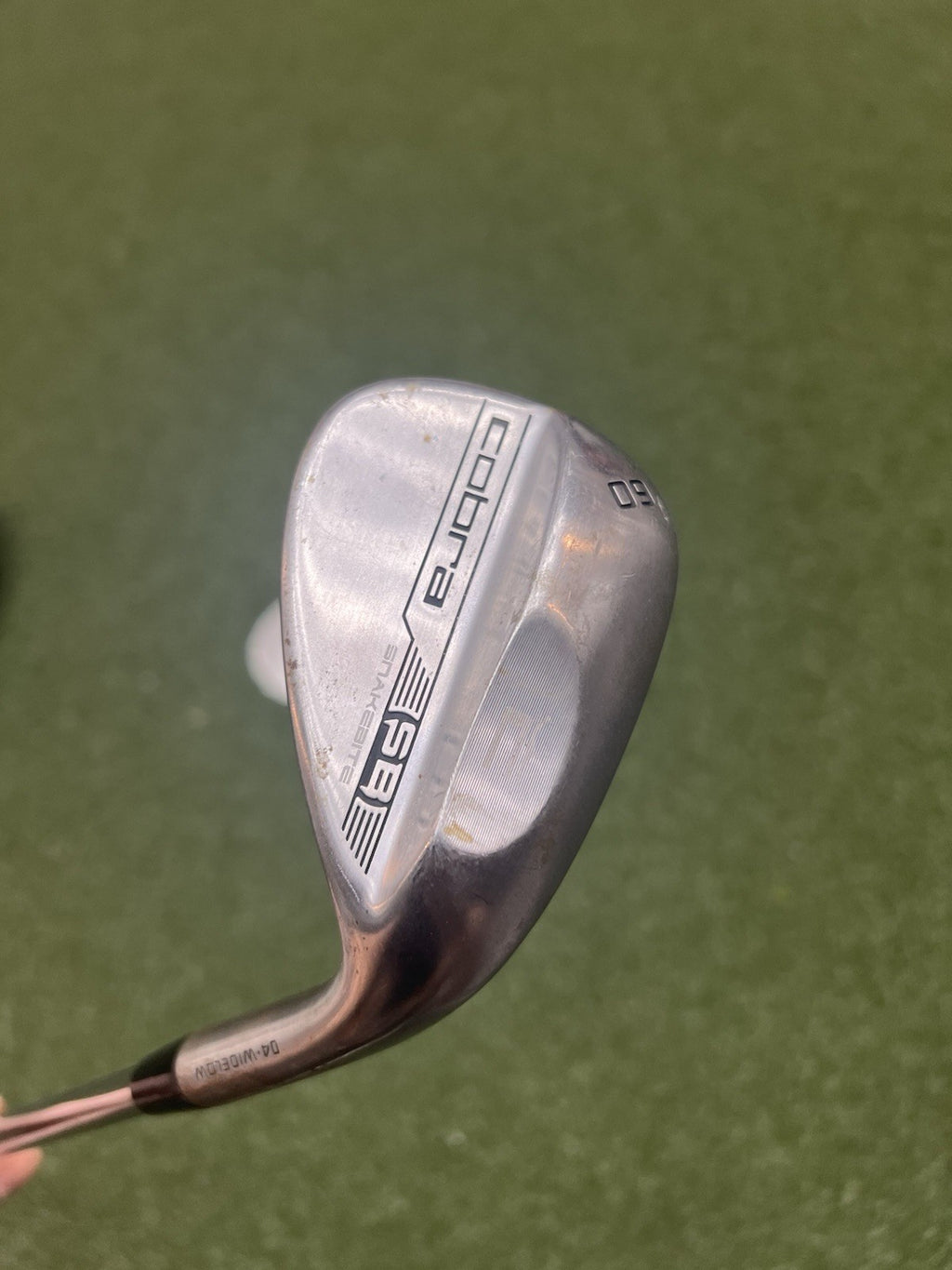 Cobra Snakebite 60 Degree 04 Wide low With KBS HI-Rev 125 Stiff Shaft 