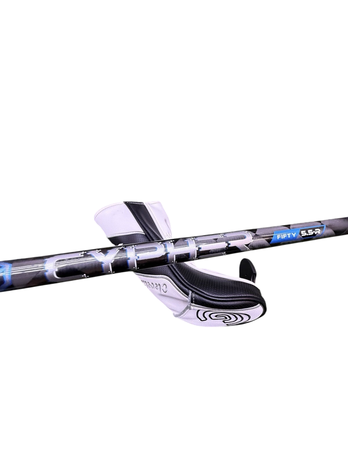 Left Hand Cleveland Halo XL 18* 5 Wood Reg Flex Cypher 5.5 50 Gram Mint