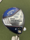Callaway 2014 Big Bertha 3 Fairway Wood 15* Fubuki z65x5ct Regular RH
