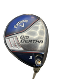 Callaway 2014 Big Bertha 3 Fairway Wood 15* Fubuki z65x5ct Regular RH