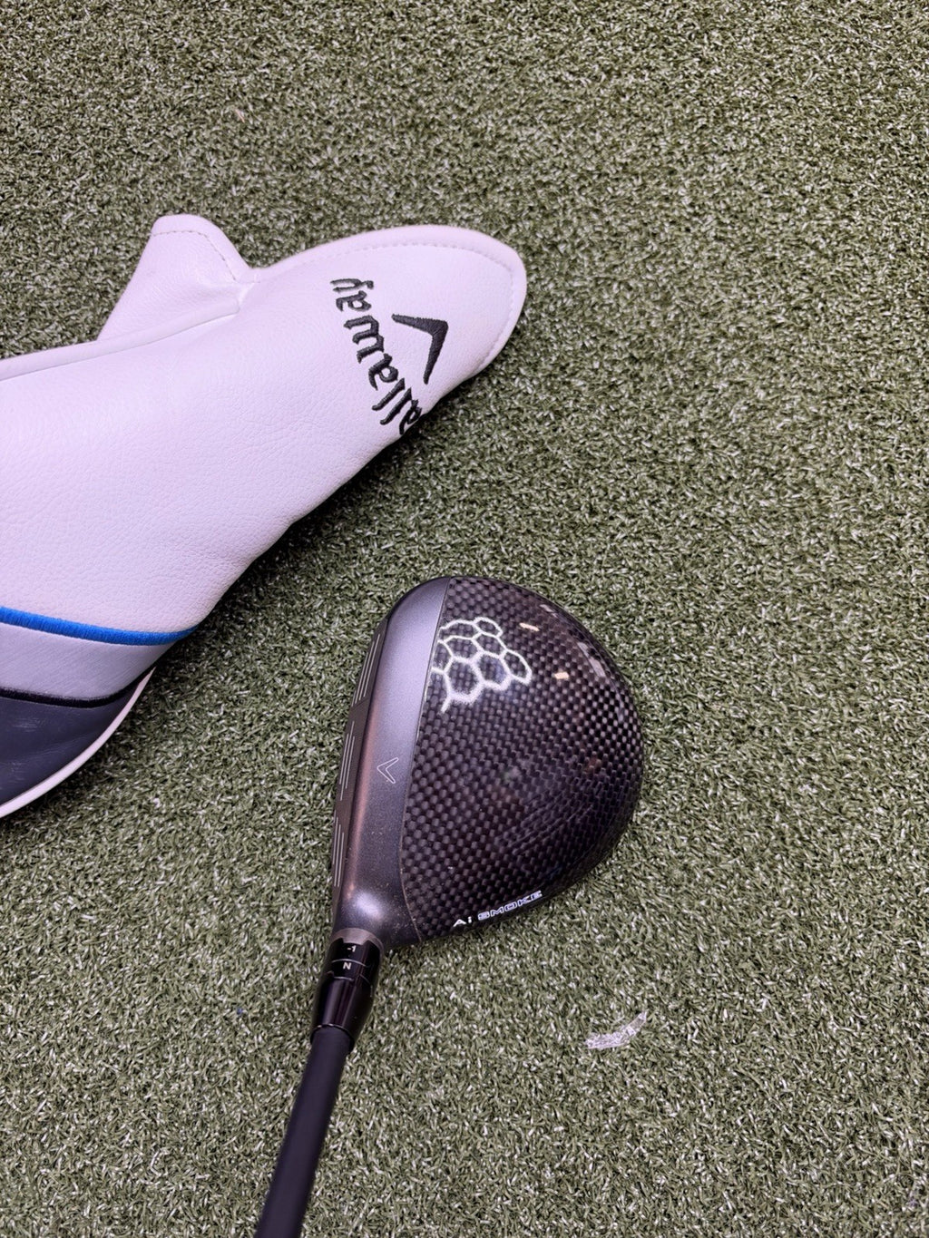 Callaway Ai Smoke Max D 3HL Fairway Wood With Tensei Av 65 Regular Flex W/ HC