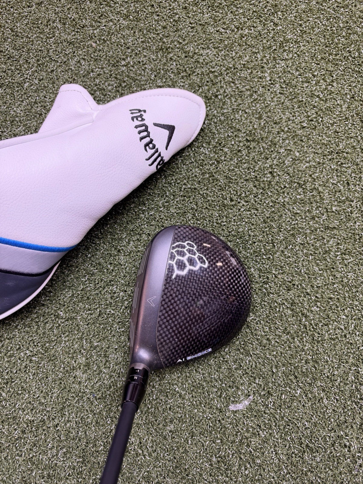 Callaway Ai Smoke Max D 3HL Fairway Wood With Tensei Av 65 Regular Flex W/ HC