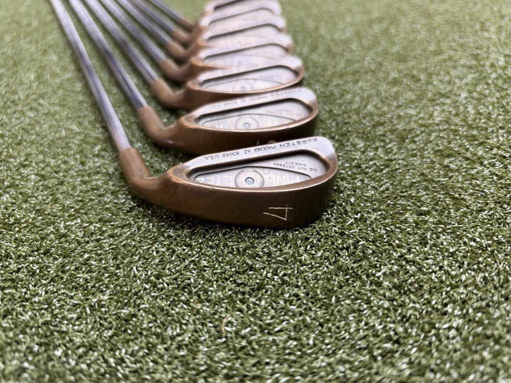 Ping Eye 2 Beryllium Copper Black Dot Iron Set (4-P) With Dynamic Gold X100U