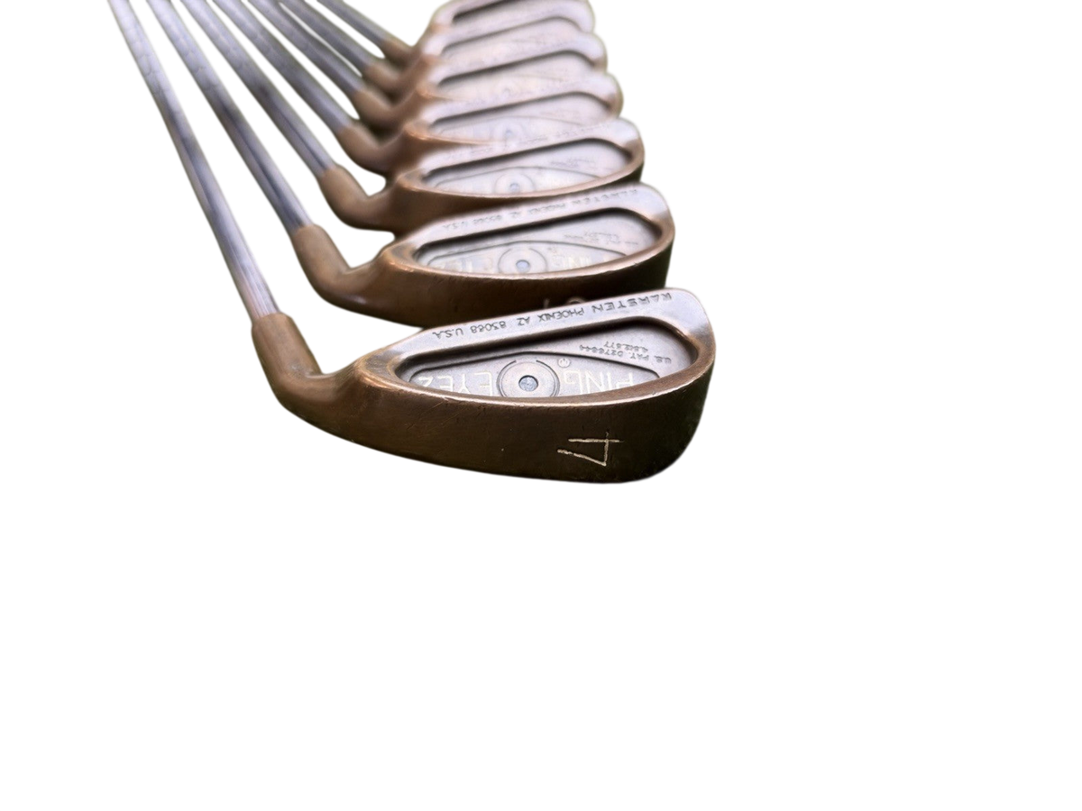 Ping Eye 2 Beryllium Copper Black Dot Iron Set (4-P) With Dynamic Gold X100U