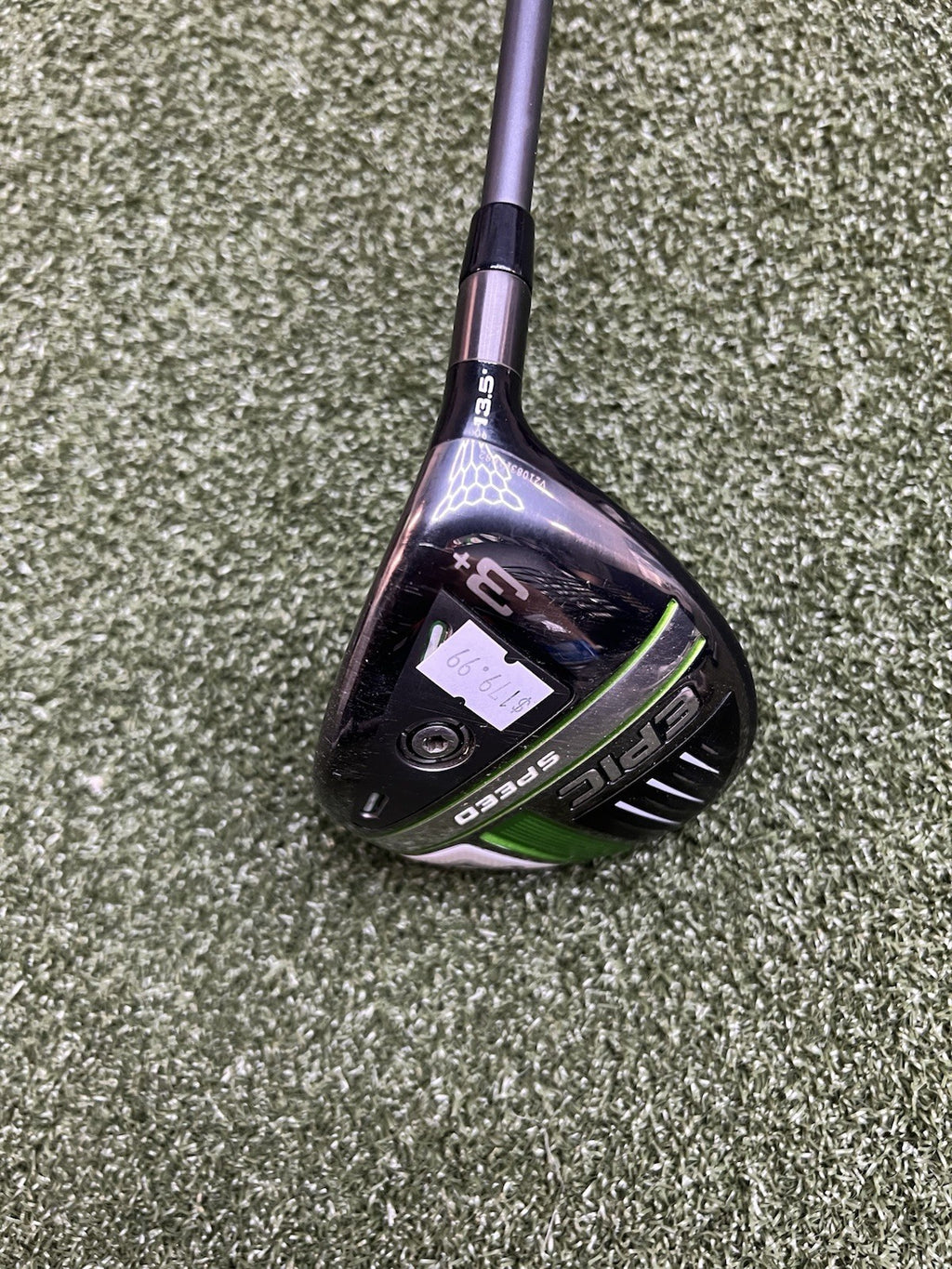 Callaway Epic Speed 3+ Wood 13.5 Degree With Hzrdus Smoke Green Regular Flex