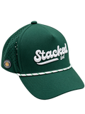 Stacked Golf Forest Green Rope Hat w/ Magnetic Ball Marker