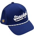 Stacked Golf Navy Blue Rope Hat w/ Magnetic Ball Marker